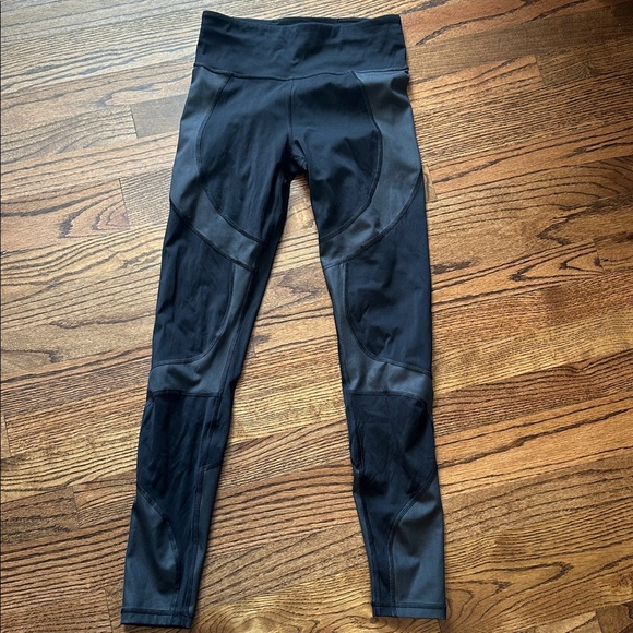 lululemon athletica Pants - Lululemon Athletic Black/Charcoal Leggings